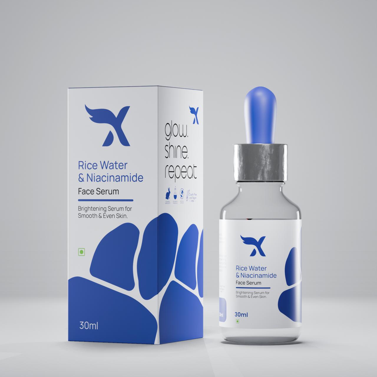 Rice Water & Niacinamide Serum by X Emirates