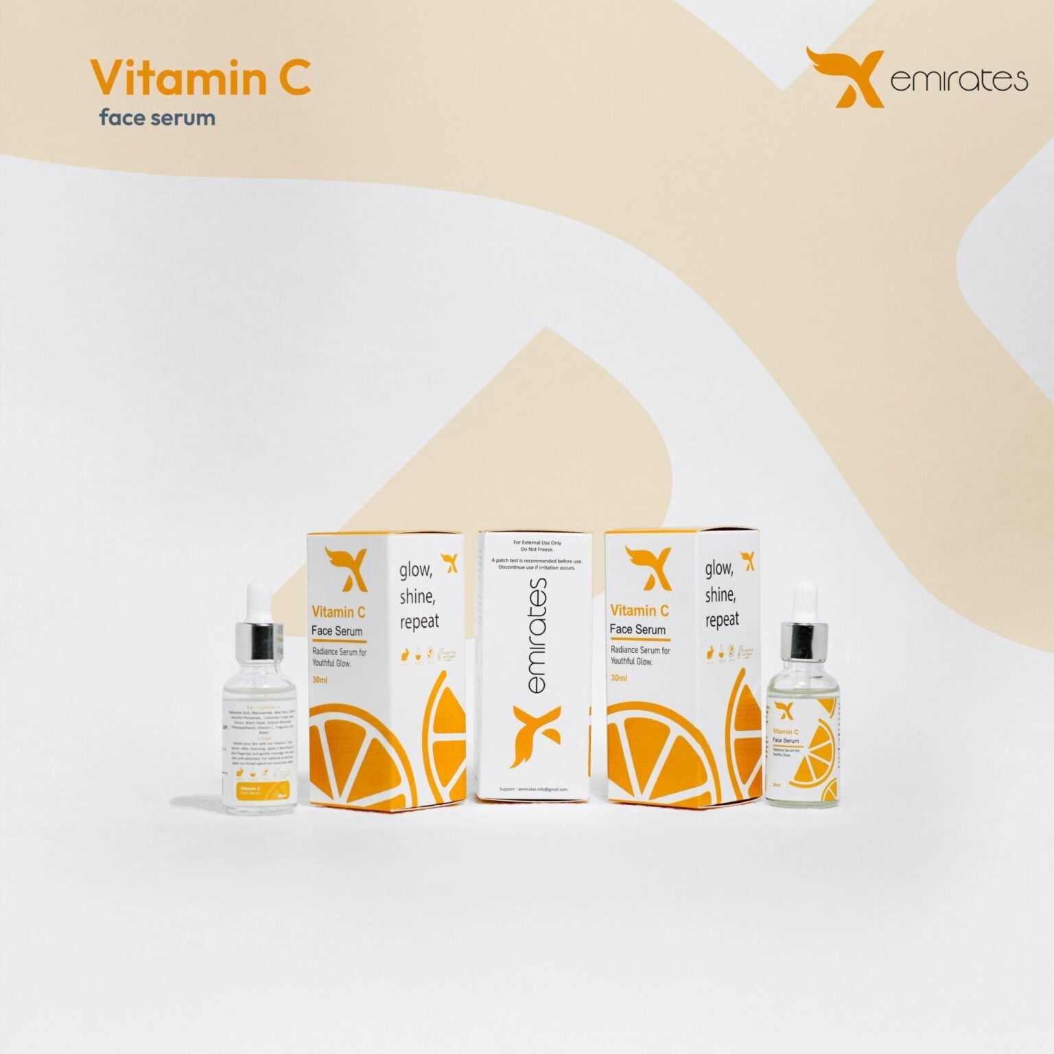 Vitamin C Face Serum by X Emirates