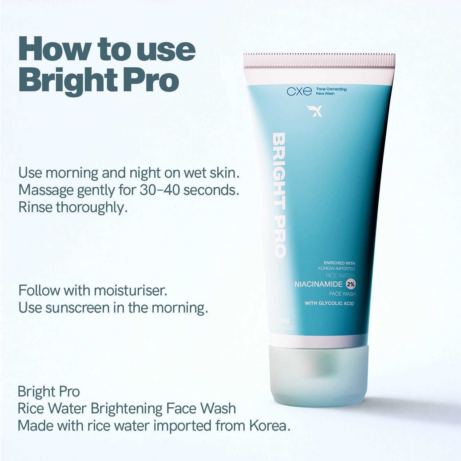 BrightPro Tone Correcting Face Wash